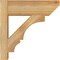 Ekena Millwork Balboa Slat Rough Sawn Outlooker, Western Red Cedar, 6"W x 16"D x 16"H OUT06X16X16BOA06RWR - alternate 3